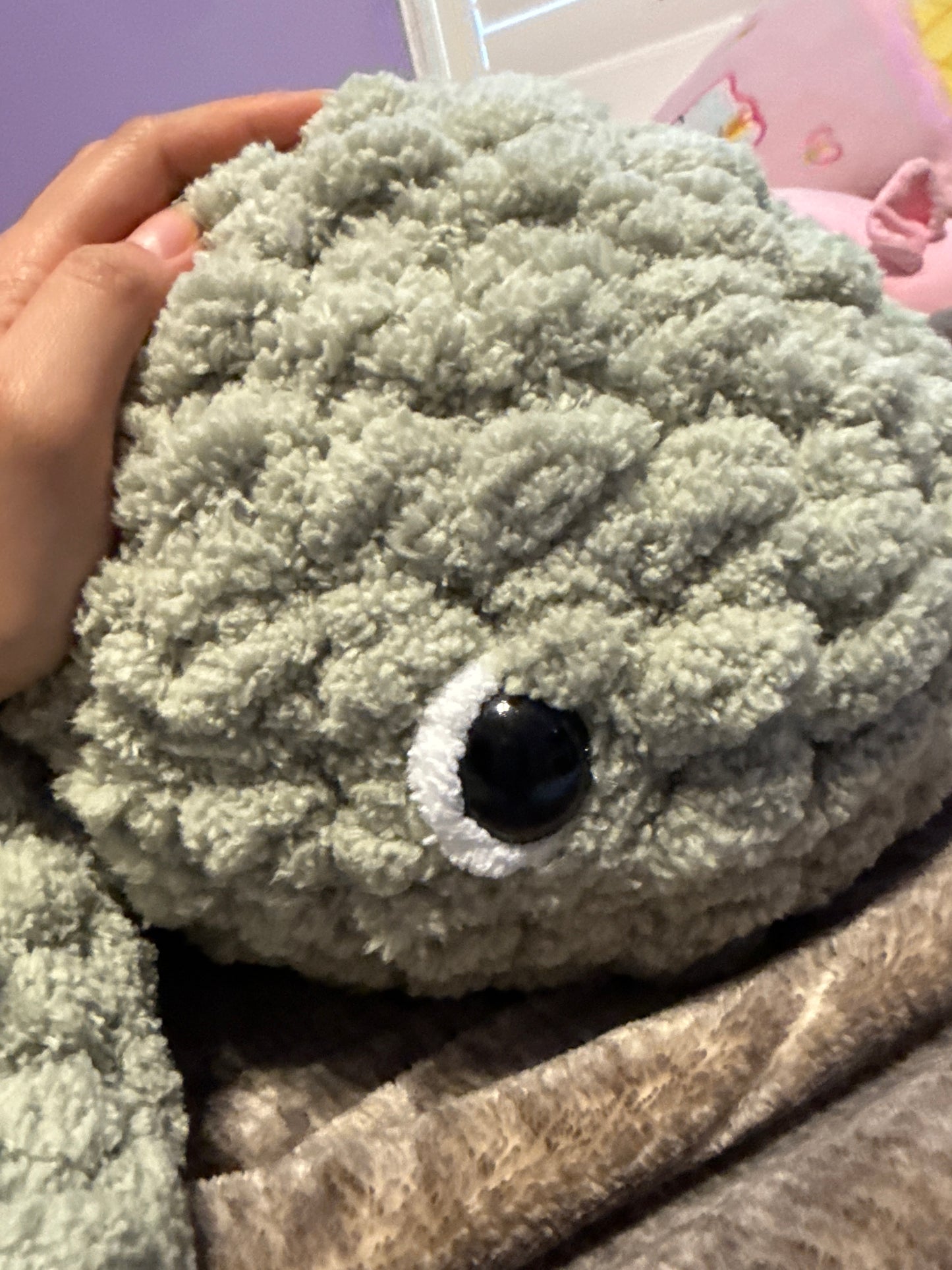 mega fluffy baby turtle